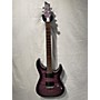 Used Schecter Guitar Research 2024 C1 Platinum Solid Body Electric Guitar Trans Purple