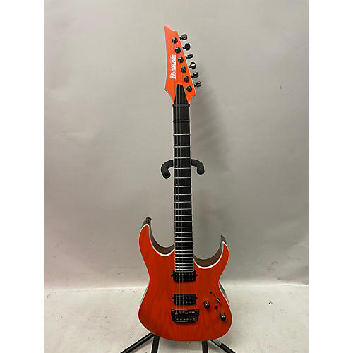 Ibanez 2024 RGR5221 RG Prestige Solid Body Electric Guitar Trans Fluorescent Orange