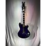 Used EVH 2024 SA126 Special QM Hollow Body Electric Guitar Trans Purple