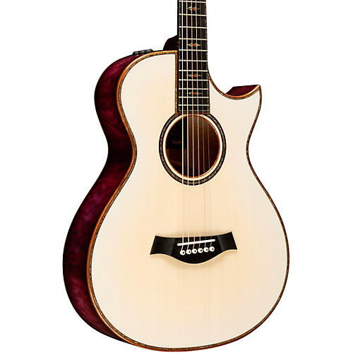Taylor 2026 Catch Custom #6 C12ce Grand Concert Acoustic-Electric Guitar - Lilac Wine