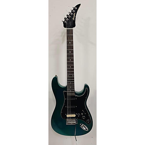 Memphis 202gn Solid Body Electric Guitar Green