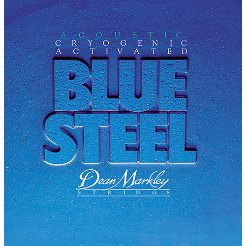 2038 Blue Steel Cryogenic Medium Acoustic Guitar Strings