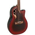 Ovation 2087GT Adamas Series Deep Contour Acoustic-Electric Guitar Reverse Red BurstReverse Red Burst