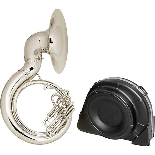 Conn 20K Series Brass BBb Sousaphone 20KSPW Silver Plate with Case