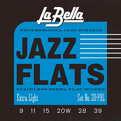 LaBella 20P Jazz Flats Guitar Strings