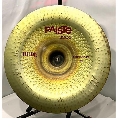Paiste 20in 3000 RUDE CHINA Cymbal
