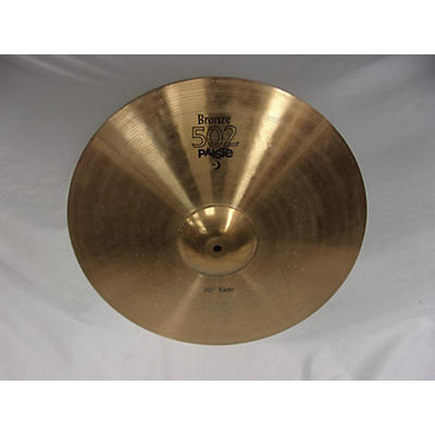 Paiste 20in 502 Bronze Cymbal