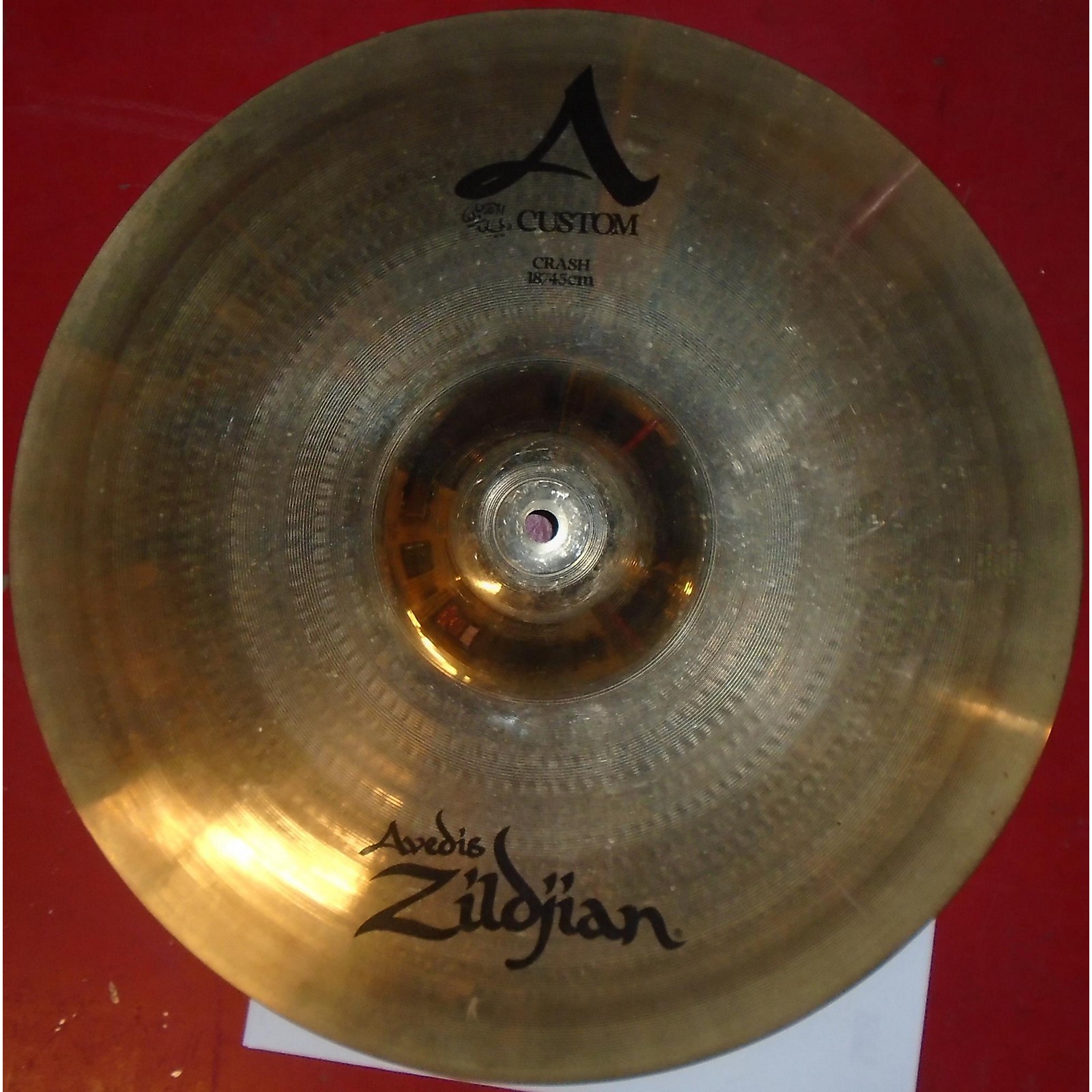 Used Zildjian 20in A Custom Medium Ride Cymbal 40 Musician's Friend
