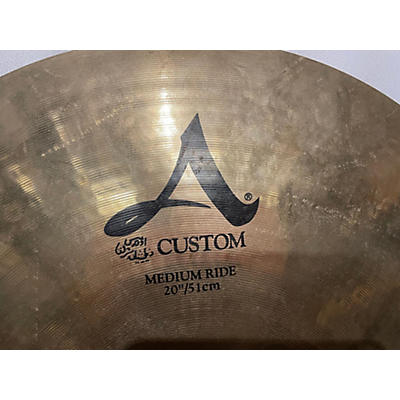 Zildjian 20in A Custom Medium Ride Cymbal