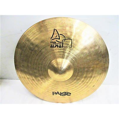 Paiste 20in Alpha Full Ride Cymbal