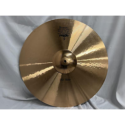 Paiste 20in Bronze 502 Ride Cymbal