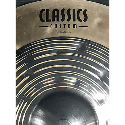 MEINL 20in Classic Custom Dual Crash Cymbal