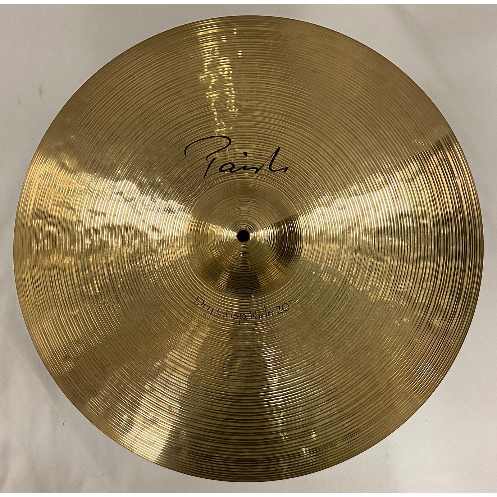 Used Paiste 20in Dry Crisp Ride Cymbal 40 Musician's Friend