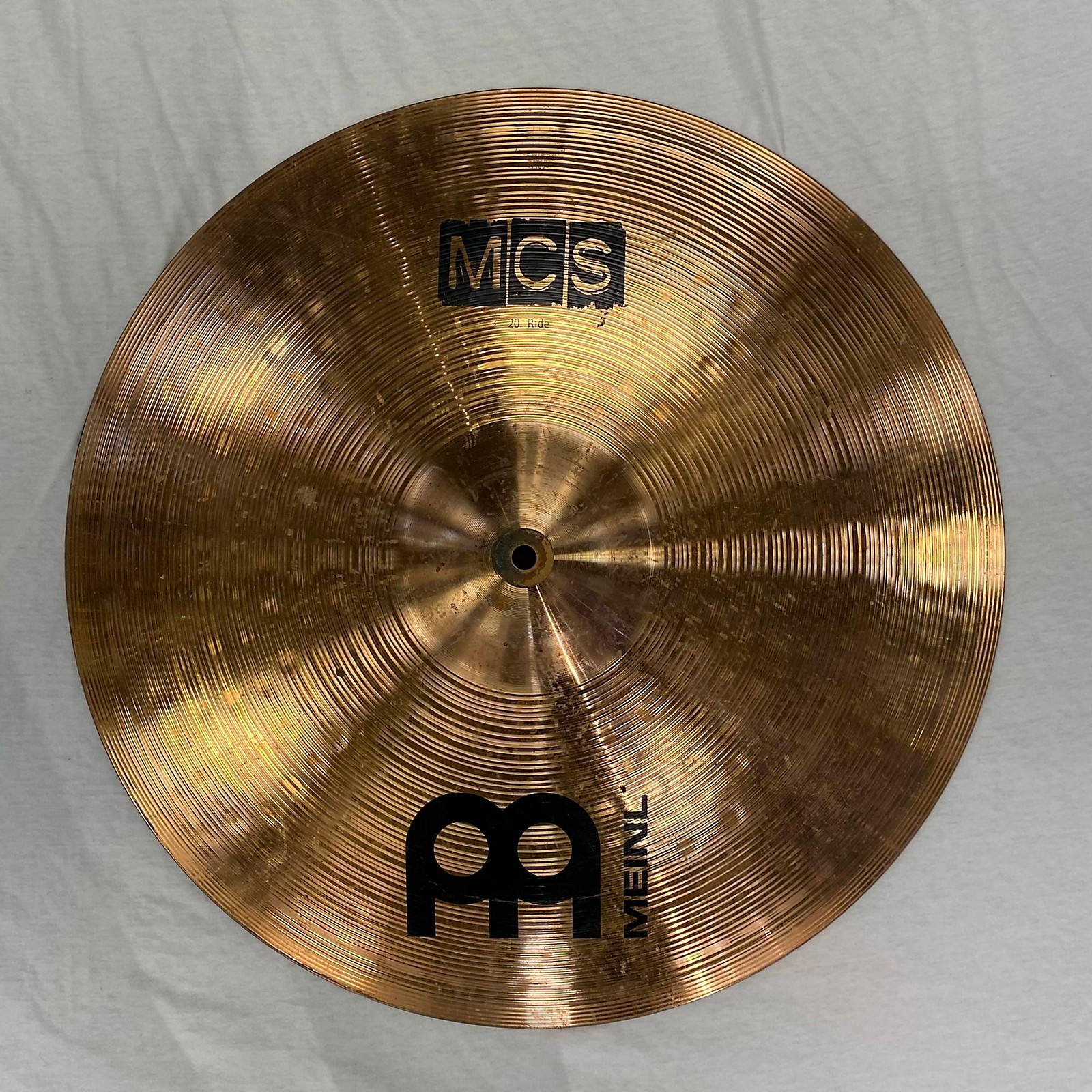 Used Meinl 20in MCS Series Crash Ride Cymbal 40 Musician's Friend