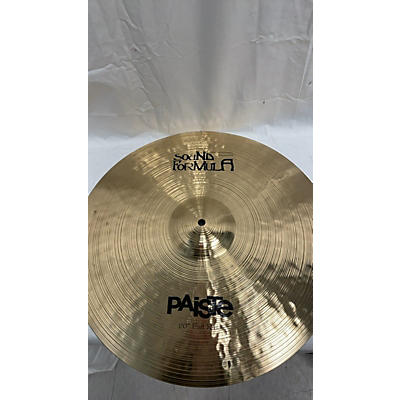 Paiste 20in SOUND FORMULA RIDE Cymbal