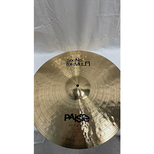 Paiste 20in SOUND FORMULA RIDE Cymbal 40