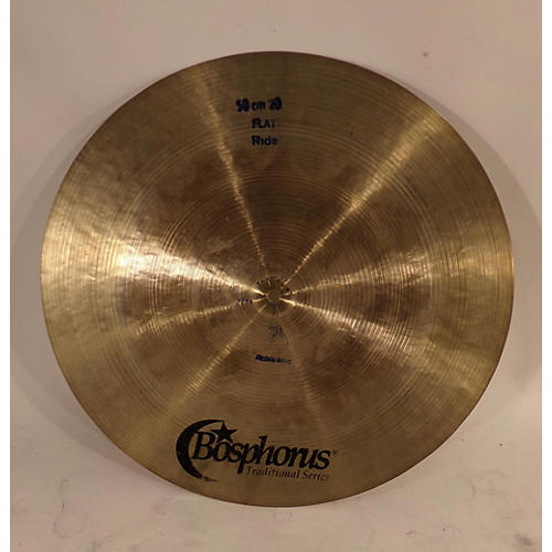Bosphorus Cymbals 20in Traditional Flat Ride Cymbal 40