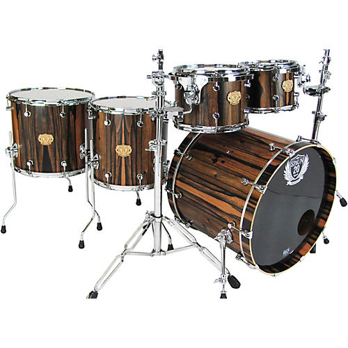 20th Anniversary African Mahogany Drum Kit