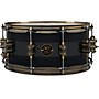 PDP by DW 20th Anniversary Snare Drum, Matte/Gloss Black, Antique Bronze Hardware 14 x 6.5 in.