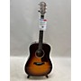Used Taylor 210E DELUXE Acoustic Electric Guitar Brown Sunburst