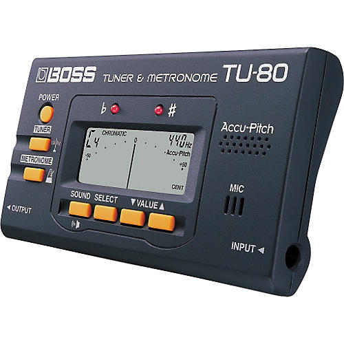 BOSS TU-80 Guitar Tuner & Metronome | Musician's Friend