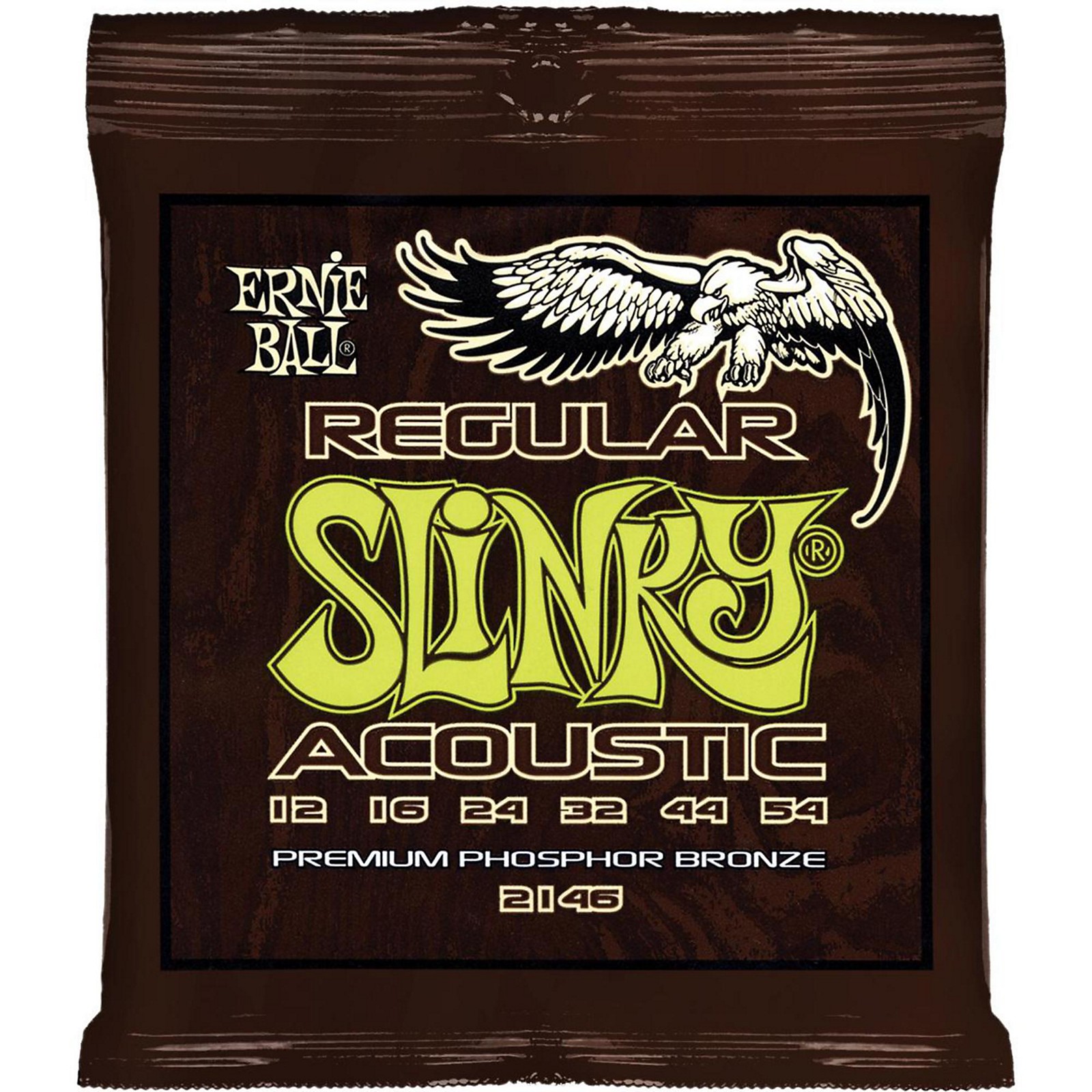 Ernie Ball 2146 Slinky Phosphor Bronze Acoustic Guitar Strings