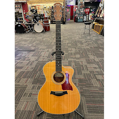 Taylor 214CE Acoustic Electric Guitar Natural Musician's Friend