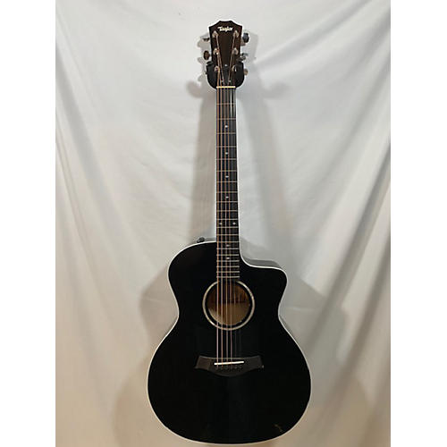 Taylor 214CE-BLK Deluxe Acoustic Electric Guitar Black