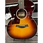 Used Taylor 214CE DELUXE LEFT HAND Acoustic Electric Guitar Sunburst