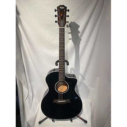 Taylor 214CE Deluxe Acoustic Electric Guitar Black