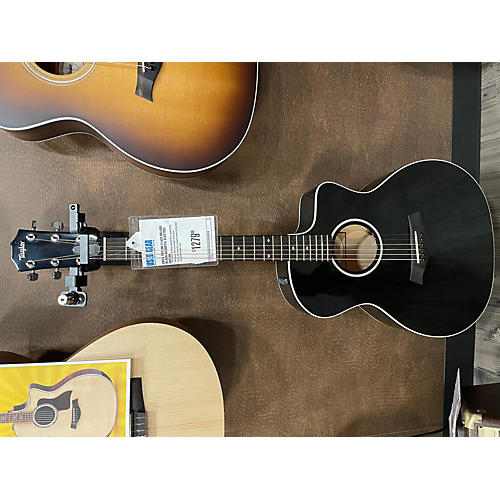 Taylor 214CE Deluxe Acoustic Electric Guitar Black