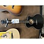 Used Taylor 214CE Deluxe Acoustic Electric Guitar Black