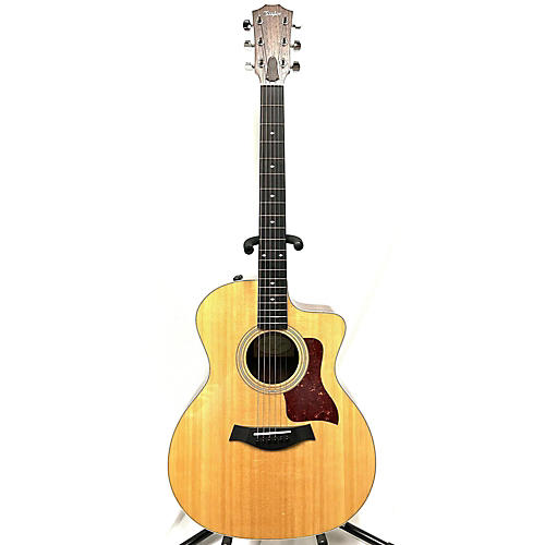Taylor 214CE Deluxe Acoustic Electric Guitar Natural | Musician's