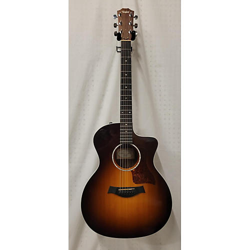 Taylor 214CE Deluxe Acoustic Electric Guitar Sunburst