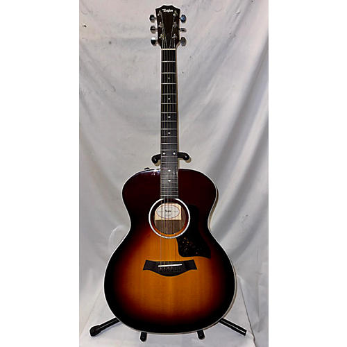 Taylor 214CE Deluxe Acoustic Electric Guitar Tobacco Burst