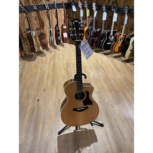 Taylor 214CE Deluxe Acoustic Electric Guitar Natural