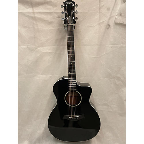 Taylor 214CE Deluxe Acoustic Electric Guitar Black