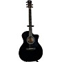 Used Taylor 214CE Deluxe Acoustic Electric Guitar Black