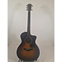 Used Taylor 214CE Deluxe Acoustic Electric Guitar Sunburst
