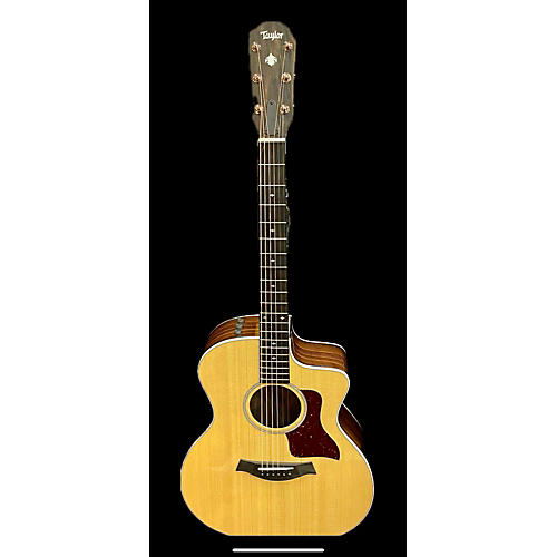 Taylor 214CE Deluxe Acoustic Electric Guitar Natural