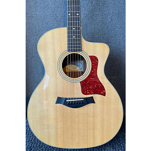 Taylor 214CE Deluxe Acoustic Electric Guitar Natural