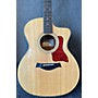 Used Taylor 214CE Deluxe Acoustic Electric Guitar Natural