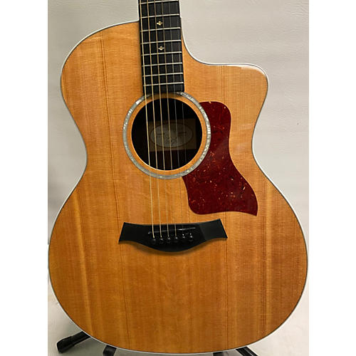 Taylor 214CE Deluxe Acoustic Electric Guitar Natural