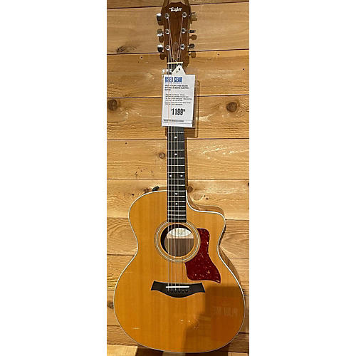 Taylor 214CE Deluxe Acoustic Electric Guitar Natural