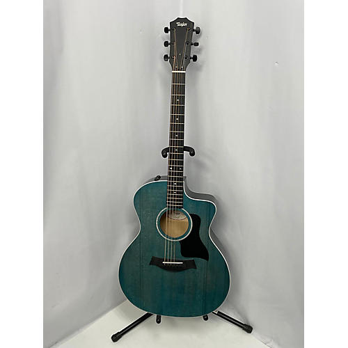 Taylor 214CE Deluxe LTD Acoustic Electric Guitar Blue