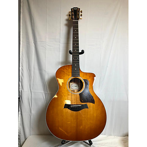 Taylor 214CE Deluxe SPECIAL EDITION ZIRICOTE Acoustic Electric Guitar SHADED EDGE