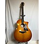 Used Taylor 214CE Deluxe SPECIAL EDITION ZIRICOTE Acoustic Electric Guitar SHADED EDGE