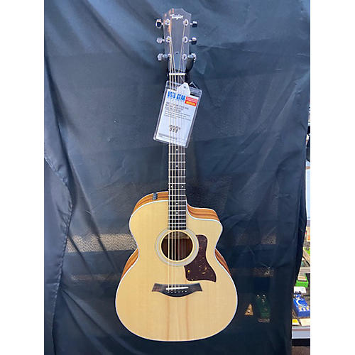 Taylor 214CE Koa Acoustic Electric Guitar Natural