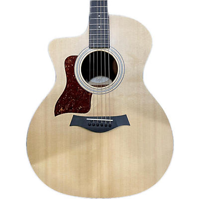 Taylor 214CE Koa Left Handed Acoustic Electric Guitar
