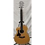 Used Taylor 214CE Koa Left Handed Acoustic Electric Guitar Natural